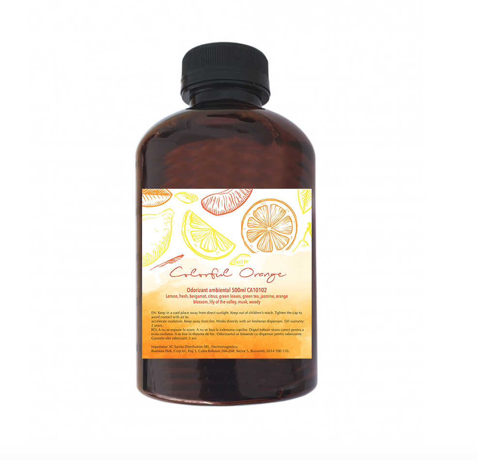 Odorizant ambiental colorful orange 500 ml